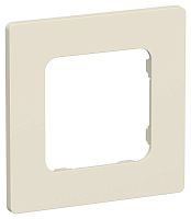 Рамка 1-м СП FLITE РУ-1-К-ФлСл сливочный IEK FI-M12-32-20-K86
