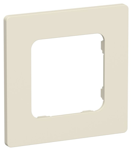 Рамка 1-м СП FLITE РУ-1-К-ФлСл сливочный IEK FI-M12-32-20-K86