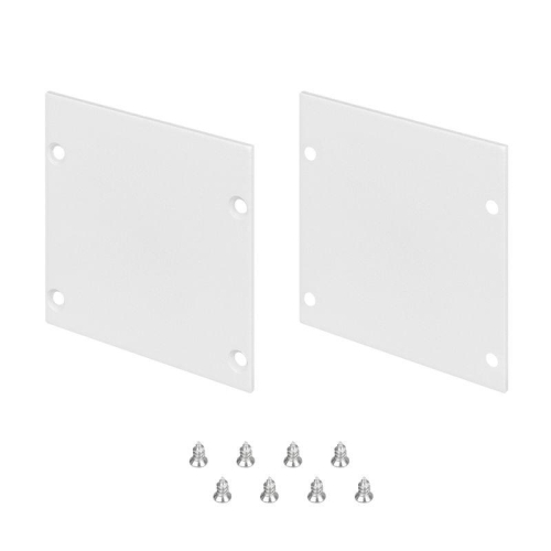 Заглушка LINE-S-5050 WHITE глухая металл (комплект) Arlight 041869 Заглушка LINE-S-5050 WHITE глухая металл (комплект) Arlight 041869