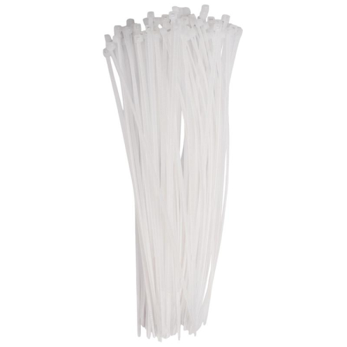 Хомут кабельный (стяжка) PCT 2.5х200-100WH 2.5х200 PA6.6 бел. (уп.100шт) JazzWay 5053618 фото 5