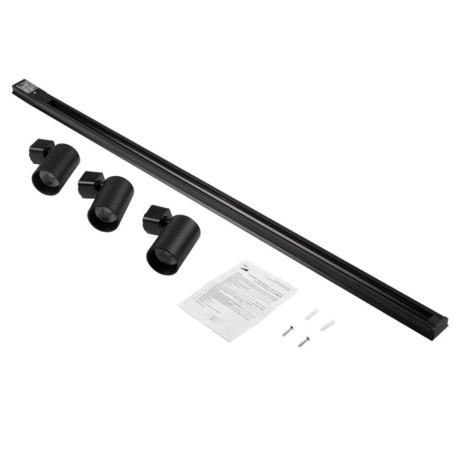 Светильник светодиодный трековый PTR 1512 3х12Вт 4000К IP40 24град. Black Pro черн. JazzWay 5062221 фото 4