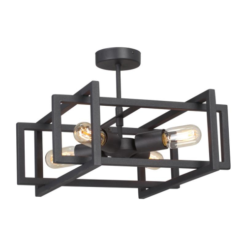 Люстра 4xE27 макс. 40Вт Vitaluce V3981-1/4PL фото 4