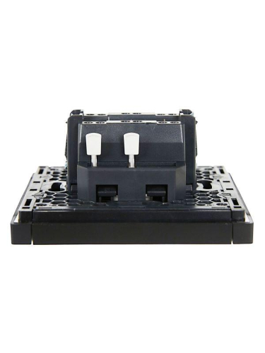 Выключатель перекрестный 1-кл. СП FORTE&PIANO 10А FP112 черн. IEK FP-V13-0-10-1-K02 фото 3