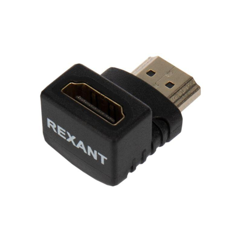 Переходник аудио гнездо HDMI - штекер HDMI угловой блист. Rexant 06-0176-A фото 5