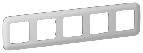 Рамка 5-м СП FLITE РУ-5-А-ФлА алюм. IEK FI-M52-31-20-K47 Рамка 5-м СП FLITE РУ-5-А-ФлА алюм. IEK FI-M52-31-20-K47