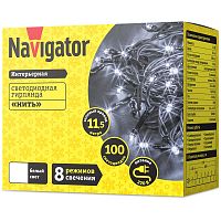 Гирлянда светодиодная 14 022 NGF-S01-100CW-10-11.5m-230-C8-G-IP20 Navigator 14022