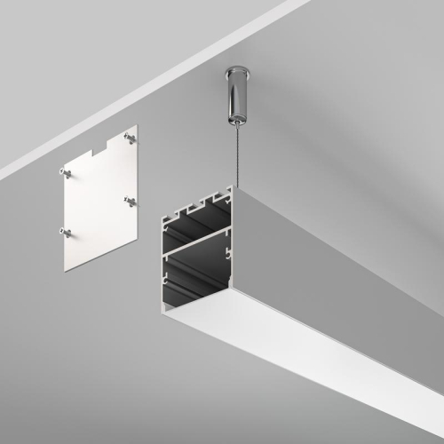 Профиль накладной/подвесной 50х50 алюм. Maytoni ALM-5050-S-2M фото 2