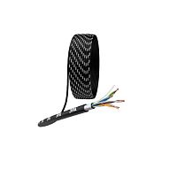 Кабель витая пара F/UTP кат.5E 4х2х24AWG solid CU PE Outdoor черн. (м) F-4-PE Эра Б0044689