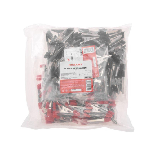Зажим "крокодил" 5А 52мм (уп.200шт) Rexant 16-0004 фото 6