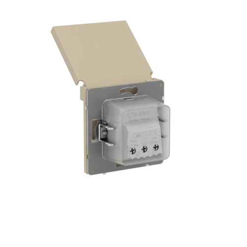 Розетка силовая KANT IP44 2P+E защ. шторки с крышкой ванильн. марципан DKC 7015013 фото 5 Розетка силовая KANT IP44 2P+E защ. шторки с крышкой ванильн. марципан DKC 7015013 фото 5