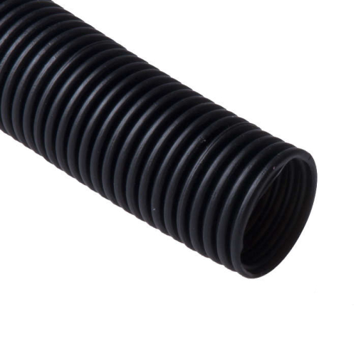 Труба гофрированная ПНД тяжелая d40мм с протяжкой черн. (уп.15м) Ruvinil 24011 Труба гофрированная ПНД тяжелая d40мм с протяжкой черн. (уп.15м) Ruvinil 24011
