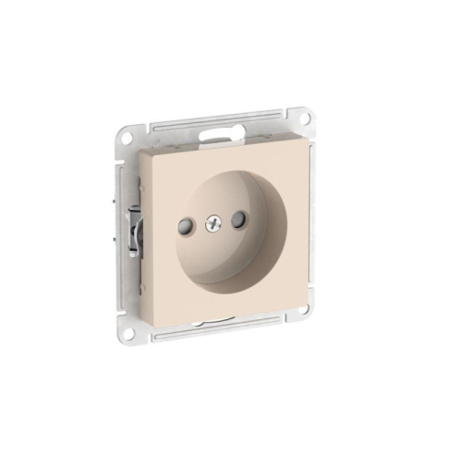 Розетка AtlasDesign 16А без заземл. защ. шторки быстрозажим. клем. механизм беж. SE ATN000249S Розетка AtlasDesign 16А без заземл. защ. шторки быстрозажим. клем. механизм беж. SE ATN000249S
