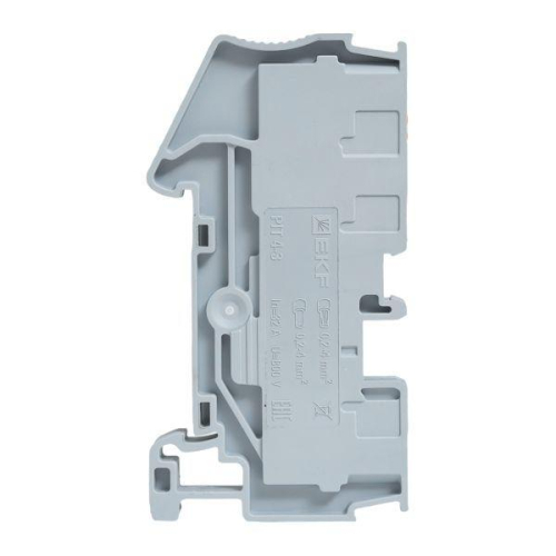 Колодка клеммная пружинная 4 Push-in 3 вывода сер. EKF PIT-4-3 фото 7