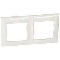 Рамка 2-м СП Valena IP20 горизонт. бел. (DIY-упак.) IEK 694241