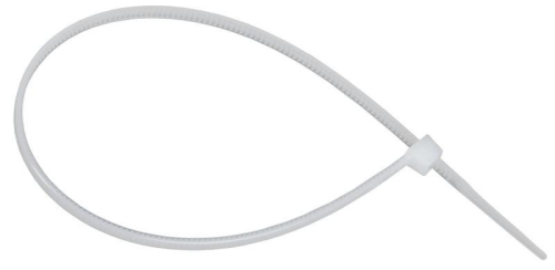 Хомут 2.5х260мм P6.6 стандартный бел. (уп.100шт) IEK UHH30-D025-260-100-K01 фото 2 Хомут 2.5х260мм P6.6 стандартный бел. (уп.100шт) IEK UHH30-D025-260-100-K01 фото 2