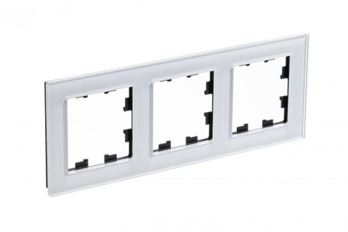 Рамка 3-м AtlasDesign Nature стекло бел. SE ATN320103 Рамка 3-м AtlasDesign Nature стекло бел. SE ATN320103
