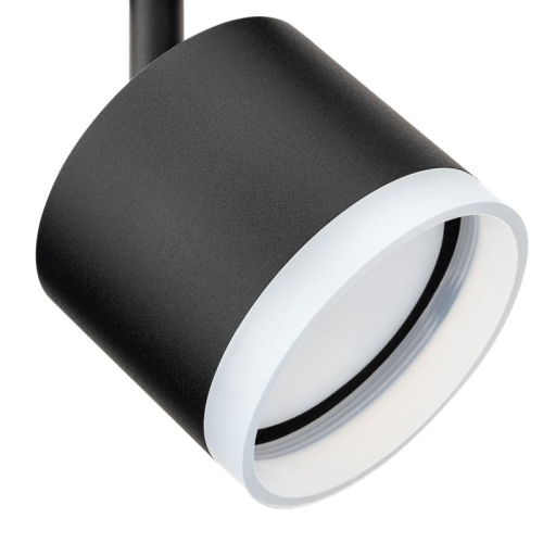 Светильник трековый ARTLINE поворотный 85х85х70мм GX53 230В алюм./пластик. 4кв.м черн. Ritter 59862 0 фото 6