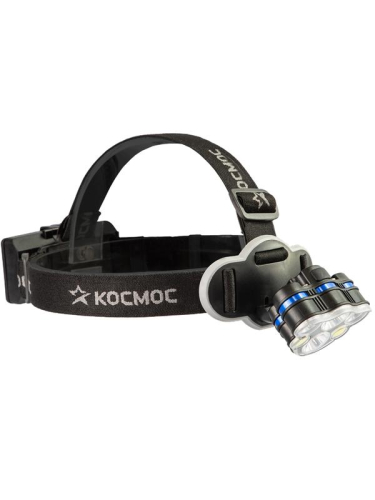 Фонарь налобный 2х4Вт T6 2х2Вт XPE 2x2Вт COB /Li-ion 2х1200мА.ч ABS пластик КОСМОС (KOC852Lit) фото 2 Фонарь налобный 2х4Вт T6 2х2Вт XPE 2x2Вт COB /Li-ion 2х1200мА.ч ABS пластик КОСМОС (KOC852Lit) фото 2