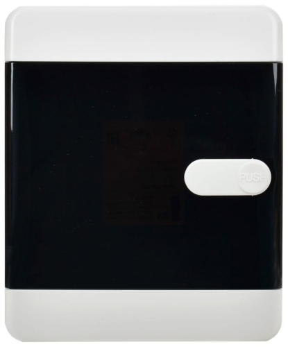 Корпус ЩРН-П-4 UNION Compact IP41 черн. прозр. дверь пластик. IEK UIC-KP12-N-04-41-K01 фото 2