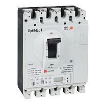 Выключатель автоматический в литом корпусе OptiMat T400L ETA-COM 400А 4P КЭАЗ 355905