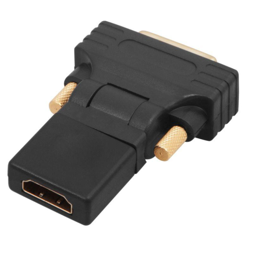 Переходник штекер DVI-D - гнездо HDMI поворотный Rexant 17-6812 фото 2