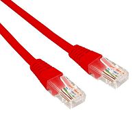 Патч-корд U/UTP CAT 6 RJ45-RJ45 26AWG LSZH красн. 0.3м Rexant 02-0293-03