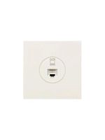 Розетка компьютерная 1-мест. СП ZIMA IP20 слон. кость LEZARD 704-9088-140