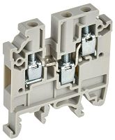 Колодка клеммная CTS-MC ARMAFIX 3 вывода 4кв.мм сер. IEK YCT12-00-3-K03-004