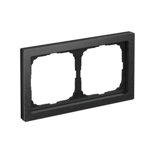 Рамка 2-м ArtGallery Pure метал. оникс SE GAL312302 фото 2 Рамка 2-м ArtGallery Pure метал. оникс SE GAL312302 фото 2