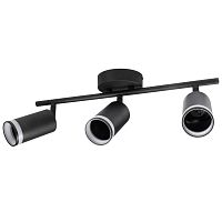 Светильник PCL-0103 3xGU10 IP20 230В BL настен./потолочн. декор. под лампу JazzWay 5066427