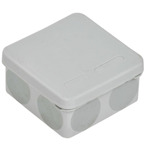 Коробка распаячная ОП КМ42435 80х80х40мм IP67 8 вводов сер. IEK UKO21-080-080-040-K41-66 фото 5 Коробка распаячная ОП КМ42435 80х80х40мм IP67 8 вводов сер. IEK UKO21-080-080-040-K41-66 фото 5