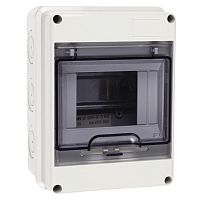 Бокс модульный накладной PDB/W 4005 GR (ЩРН-ПГ- 5) IP65 пластик. Pro JazzWay 5072053