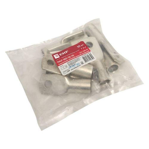 Наконечник медный луженый ТМЛ 150-12-19 PROxima EKF tml-150-12-19-g фото 3