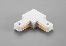 Коннектор L-образный PTR P CL-WH пластик бел. JazzWay 5052093