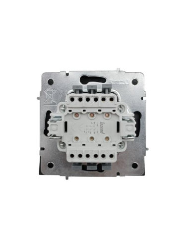 Выключатель 3-кл. СП ZIMA IP20 10А безвинт. зажим черн. бархат LEZARD 704-4288-109QC фото 6
