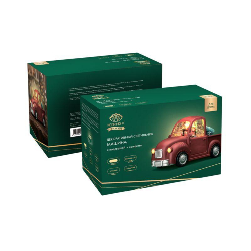 Светильник декоративный "Машина" с подсветкой и конфетти питание от USB Neon-Night 501-169 фото 12 Светильник декоративный "Машина" с подсветкой и конфетти питание от USB Neon-Night 501-169 фото 12