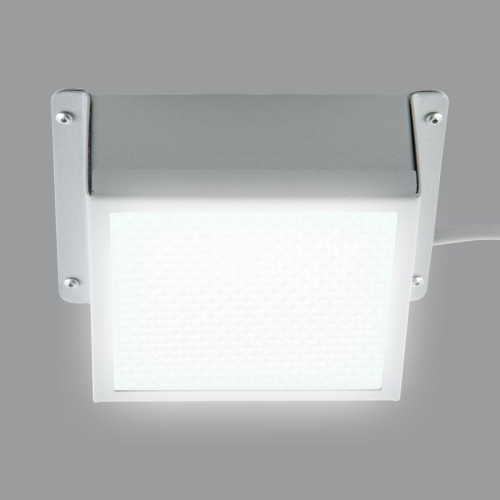 Светильник светодиодный ULP-1010 7W/4000K IP40 GRILYATO WHITE 7Вт 4000К IP40 630лм 100х100х37 потолочный встраив. грильято рассеив. призма с источником питания бел. Uniel UL-00007426 фото 6