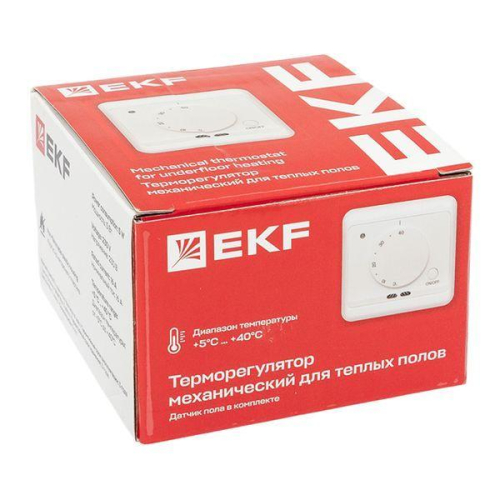 Термостат механический для теплых полов 16А 230В EKF mtt-3 фото 12
