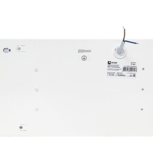 Светильник светодиодный ДВО-1005 36Вт 4000К IP40 1195х180х40 опал панель EKF LPL-1005-O-36-4000-40 фото 11
