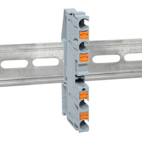 Колодка клеммная пружинная 6 Push-in 4 вывода сер. EKF PIT-6-4 фото 3 Колодка клеммная пружинная 6 Push-in 4 вывода сер. EKF PIT-6-4 фото 3