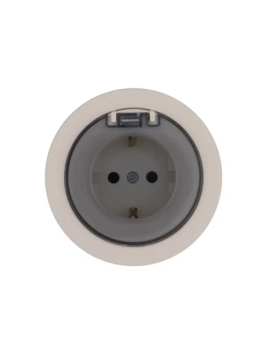 Розетка 1-м СП OSEN с заземл. с крышкой ПБТ механизм сл. кость LEZARD 743-9088-123B фото 3 Розетка 1-м СП OSEN с заземл. с крышкой ПБТ механизм сл. кость LEZARD 743-9088-123B фото 3