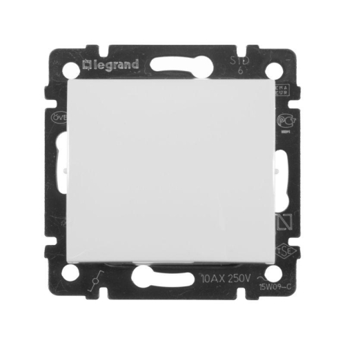 Переключатель проходной 1-кл. СП Valena 10А IP31 250В механизм бел. IEK 774406 фото 5