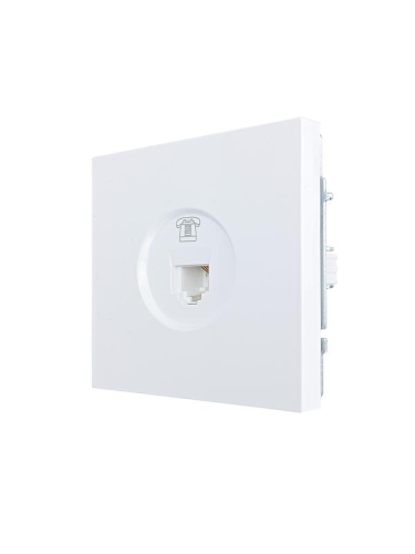 Розетка телефонная евро СП ZIMA IP20 бел. LEZARD 704-0288-137 фото 4