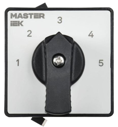 Переключатель кулачковый 10А (сх. 84) стандартная рукоятка IEK MI-CS10-010-084 фото 2