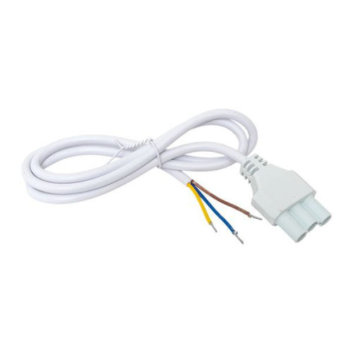 Кабель для подключения светодиодных линейных светильников ДБО-60/120/150 1м 3х0.75 бел. EKF ASC-W-1-LBL Кабель для подключения светодиодных линейных светильников ДБО-60/120/150 1м 3х0.75 бел. EKF ASC-W-1-LBL