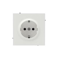 Розетка силовая KANT 2P+E без шторки бел. песок DKC 7010033