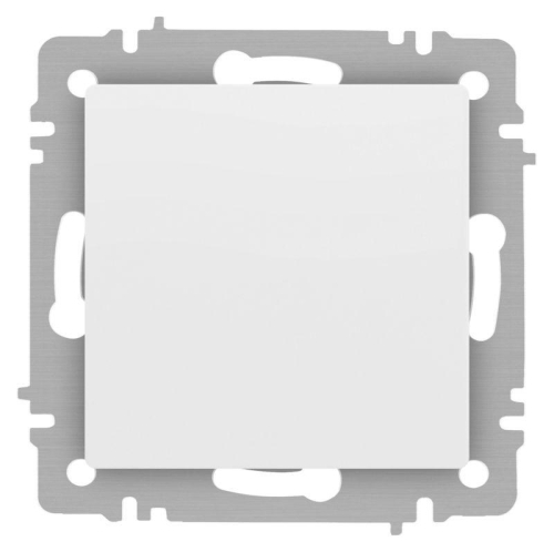 Переключатель Accent 6-103-01М 10А-250В IP20 СУ Accent AL/CU бел. матов. Intro Б0063476