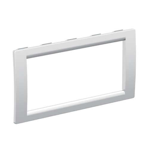 Рамка 4мод. универс. под Brava/VIVA/45х45 сер. металлик DKC F00013G