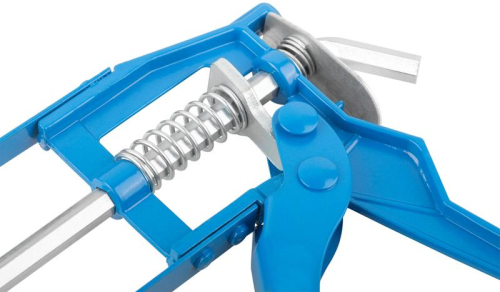 Пистолет для герметика скелетный 225мм MOS 14110М фото 7