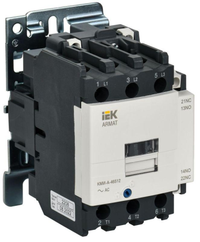 Контактор КМИ-А-46512 LC1D 65А кат. 24В AC 1НО+1НЗ AC-3 IEK AR-ACC-41-065-024-11